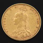 Goldmünze - 1 Pfund Victoria Jubilee Coinage Sovereign