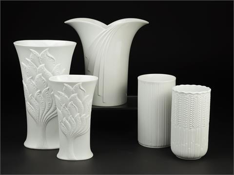 Konvolut - Fünf Vasen