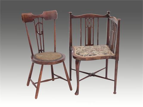 Historismus - Stühle - zwei Stück