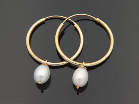 Zuchtperlen - Ohrringe