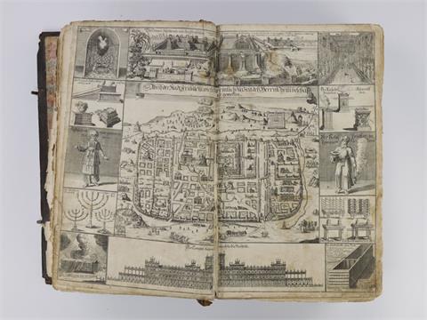 Luther-Bibel von Christoph Matthäus Pfaff, Tübingen Cotta 1729